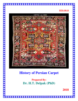 history of persian carpet book cover image