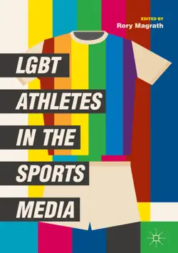 lgbt athletes in the sports media book cover image