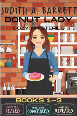 donut lady cozy mysteries books 1 - 3 book cover image