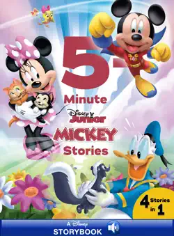 5-minute disney junior mickey stories book cover image