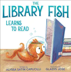 the library fish learns to read imagen de la portada del libro