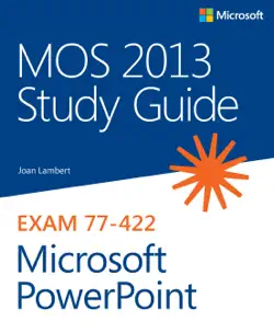 mos 2013 study guide for microsoft powerpoint book cover image