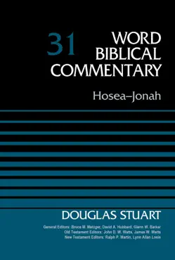 hosea-jonah, volume 31 imagen de la portada del libro