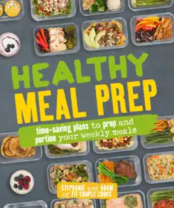 healthy meal prep book cover image