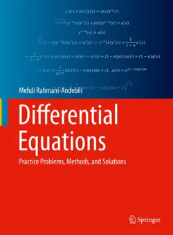 differential equations book cover image
