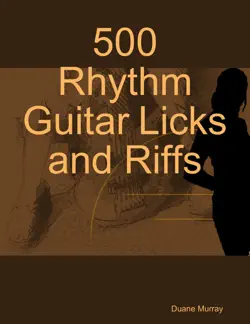 500 rhythm guitar licks and riffs book cover image
