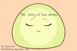 the story of two slimes book cover image