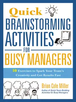 quick brainstorming activities for busy managers book cover image