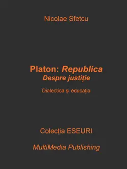 platon, republica: despre justiție – dialectica și educația imagen de la portada del libro