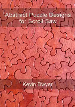 abstract puzzle designs for scroll saw book cover image