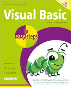 visual basic in easy steps, 7th edition book cover image