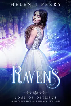 ravens: sons of olympus reverse harem romance book cover image