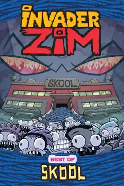 invader zim best of skool book cover image