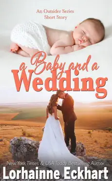 a baby and a wedding book cover image