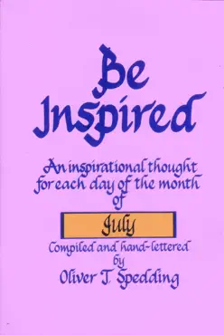 be inspired - july book cover image