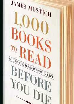 1,000 books to read before you die book cover image