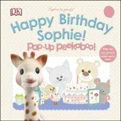 sophie la girafe: pop-up peekaboo happy birthday sophie! (enhanced edition) book cover image
