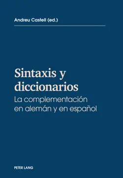 sintaxis y diccionarios imagen de la portada del libro