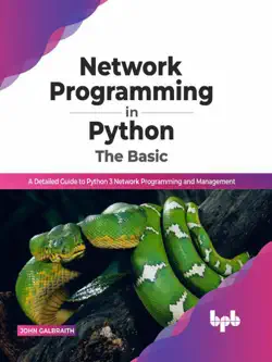network programming in python: the basic: a detailed guide to python 3 network programming and management (english edition) book cover image