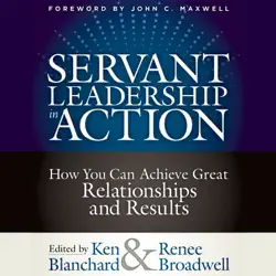 servant leadership in action book cover image