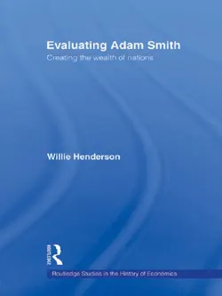 evaluating adam smith book cover image