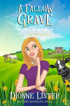 a fallow grave: paranormal ghost cozy mystery book cover image