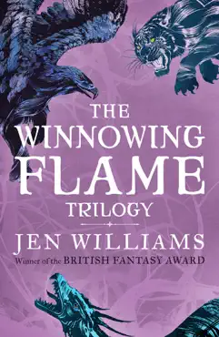 the winnowing flame trilogy book cover image