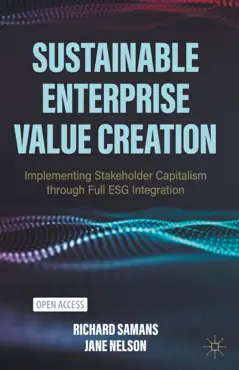 sustainable enterprise value creation book cover image