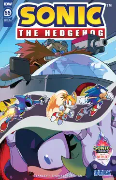 sonic the hedgehog #55 book cover image