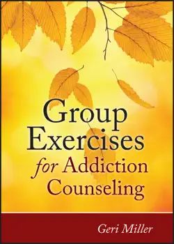 group exercises for addiction counseling book cover image