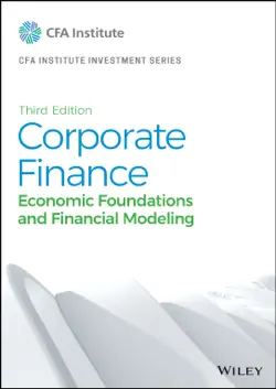 corporate finance book cover image