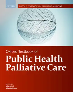oxford textbook of public health palliative care book cover image