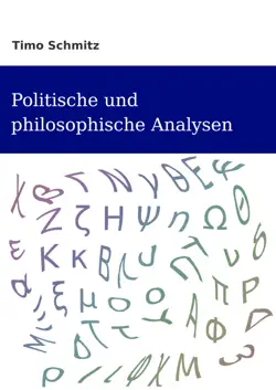 politische und philosophische analysen book cover image