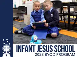 infant jesus school 2023 byod program imagen de la portada del libro