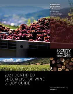 2023 certified specialist of wine study guide book cover image