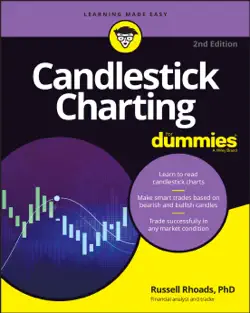 candlestick charting for dummies book cover image