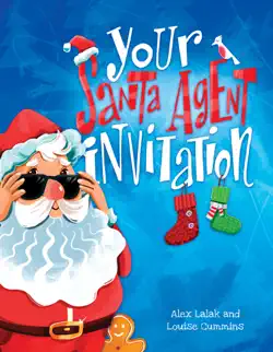 your santa agent invitation book cover image