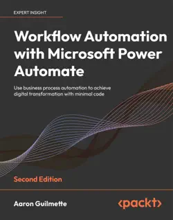 workflow automation with microsoft power automate book cover image