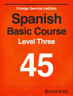fsi spanish basic course 45 book cover image