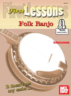 first lessons folk banjo book cover image