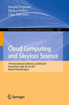 cloud computing and services science book cover image