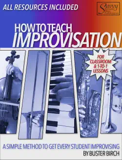 how to teach improvisation book cover image