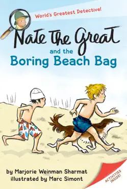 nate the great and the boring beach bag book cover image