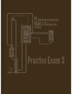 p.e. mechanical engineering: hvac & refrigeration practice exam 2 book cover image