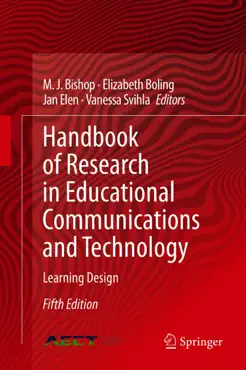 handbook of research in educational communications and technology book cover image