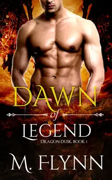 dawn of legend: dragon dusk book 1 (dragon shifter romance) book cover image