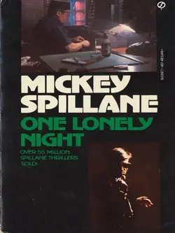one lonely night book cover image