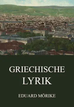 griechische lyrik book cover image