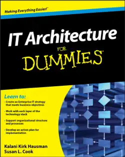 it architecture for dummies book cover image