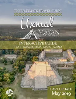 uxmal. guía turística interactiva imagen de la portada del libro